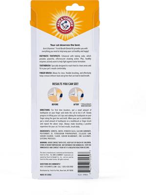 Show full view: Arm & Hammer Products Fresh Breath Tuna Flavored Cat Dental Kit, 2.5-oz tube slide 3 of 10