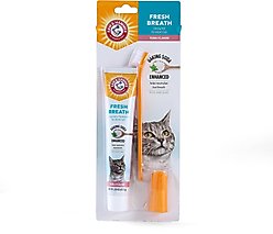 Arm & Hammer Products Fresh Breath Tuna Flavored Cat Dental Kit, 2.5-oz tube