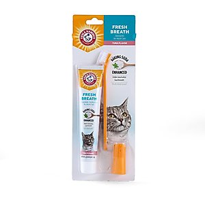 ARM HAMMER PRODUCTS Fresh Breath Tuna Flavored Cat Dental Kit