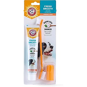 Arm & Hammer Products Products Fresh Breath Chicken Flavored Enzymatic Dog Dental Kit
