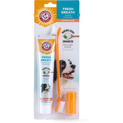 Arm & Hammer Products Arm & Hammer Fresh Breath & Whitening Toothpaste & Brush Set for Dogs
