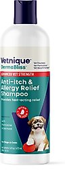 Vetnique Labs Dermabliss Advanced Vet Strength Allergy & Itch Relief Hydrocortisone Anti-Itch Cat & Dog Shampoo, 16-fl oz bottle