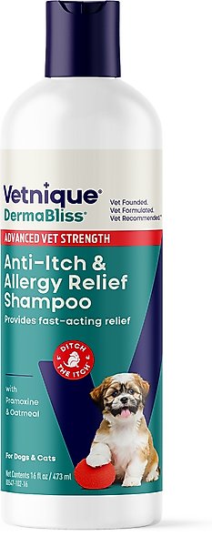 Relief Medicated Prescription Dog Shampoo For Itchy Skin SensoVet