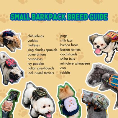 Show full view: Ruffsack Rudolph Handmade Dog Backpack with Harness, Brown, Small slide 5 of 6