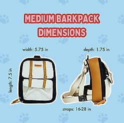 Ruffsack Dale Handmade Dog Backpack with Harness, Black, Medium slide 2 of 6