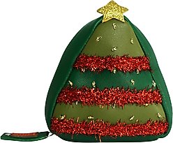 Ruffsack Pine Handmade Dog Backpack with Harness, Green, Small