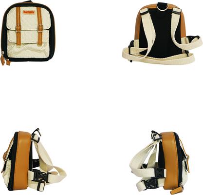 Show full view: Ruffsack Dale Handmade Dog Backpack with Harness, Black, Small slide 2 of 6