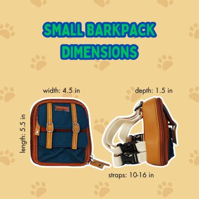 Show full view: Ruffsack Dale Handmade Dog Backpack with Harness, Rust, Small slide 6 of 6