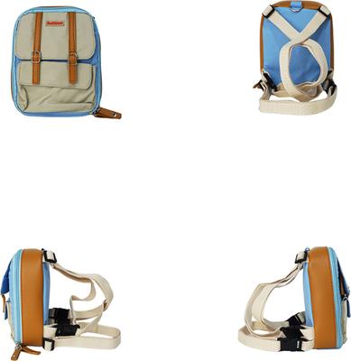 Show full view: Ruffsack Dale Handmade Dog Backpack with Harness, Light Blue, Medium slide 2 of 6