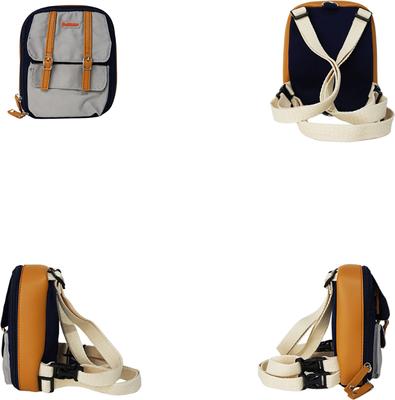 Show full view: Ruffsack Dale Handmade Dog Backpack with Harness, Navy, Medium slide 2 of 6