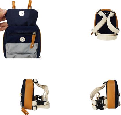 Show full view: Ruffsack Dale Handmade Dog Backpack with Harness, Navy, Small slide 2 of 6