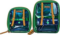 Ruffsack Jelly Dale Handmade Dog Backpack with Harness, Green, Medium