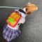Show in main carousel: Ruffsack Jelly Dale Handmade Dog Backpack with Harness, Pink, Small slide 3 of 6