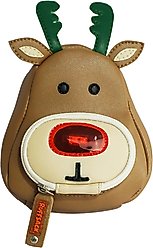 Ruffsack Rudolph Handmade Dog Backpack with Harness, Brown, Small