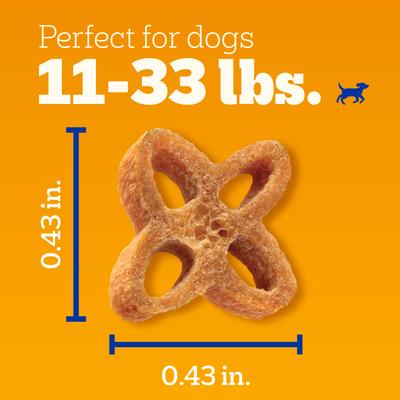 Show full view: Pedigree DentaStix Chewy Chunx Chicken Flavor Small/Medium Dental Dog Treats, 4-oz pouch slide 6 of 11