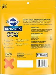 Pedigree DentaStix Chewy Chunx Chicken Flavor Large Dental Dog Treats, 13.5-oz pouch slide 2 of 9