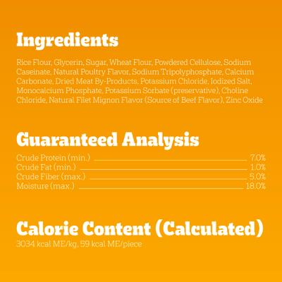 Show full view: Pedigree Mini Jumbone Real Beef Flavor Dog Treats, 35 count slide 11 of 15