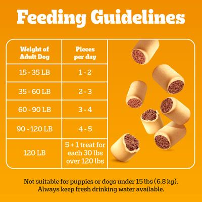 PEDIGREE Marrobone Real Beef Flavor Biscuit Dog Treats, 6-lb bag