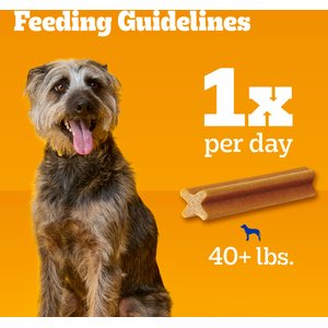 Pedigree Dentastix Large Original Chicken Flavor Dental Dog Treats, 40 count