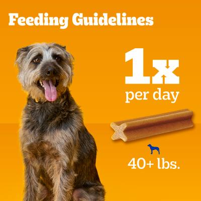 Show full view: Pedigree Dentastix Large Original Chicken Flavor Dental Dog Treats, 40 count slide 8 of 12