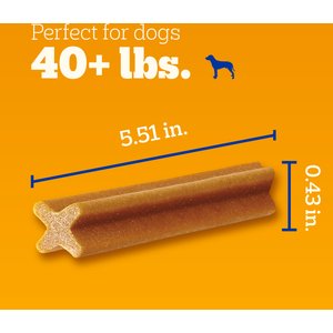 Pedigree Dentastix Large Original Chicken Flavor Dental Dog Treats, 40 count