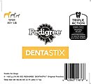Pedigree Dentastix Large Original Chicken Flavor Dental Dog Treats, 72 count