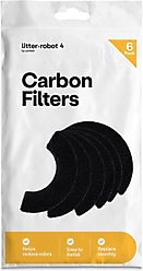 Whisker Litter-Robot 4 Carbon Filters, 6 count