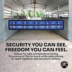 Kensington Protective Products Horse Stable Aisle Guard, 10-12 inch, Kentucky Blue slide 2 of 6