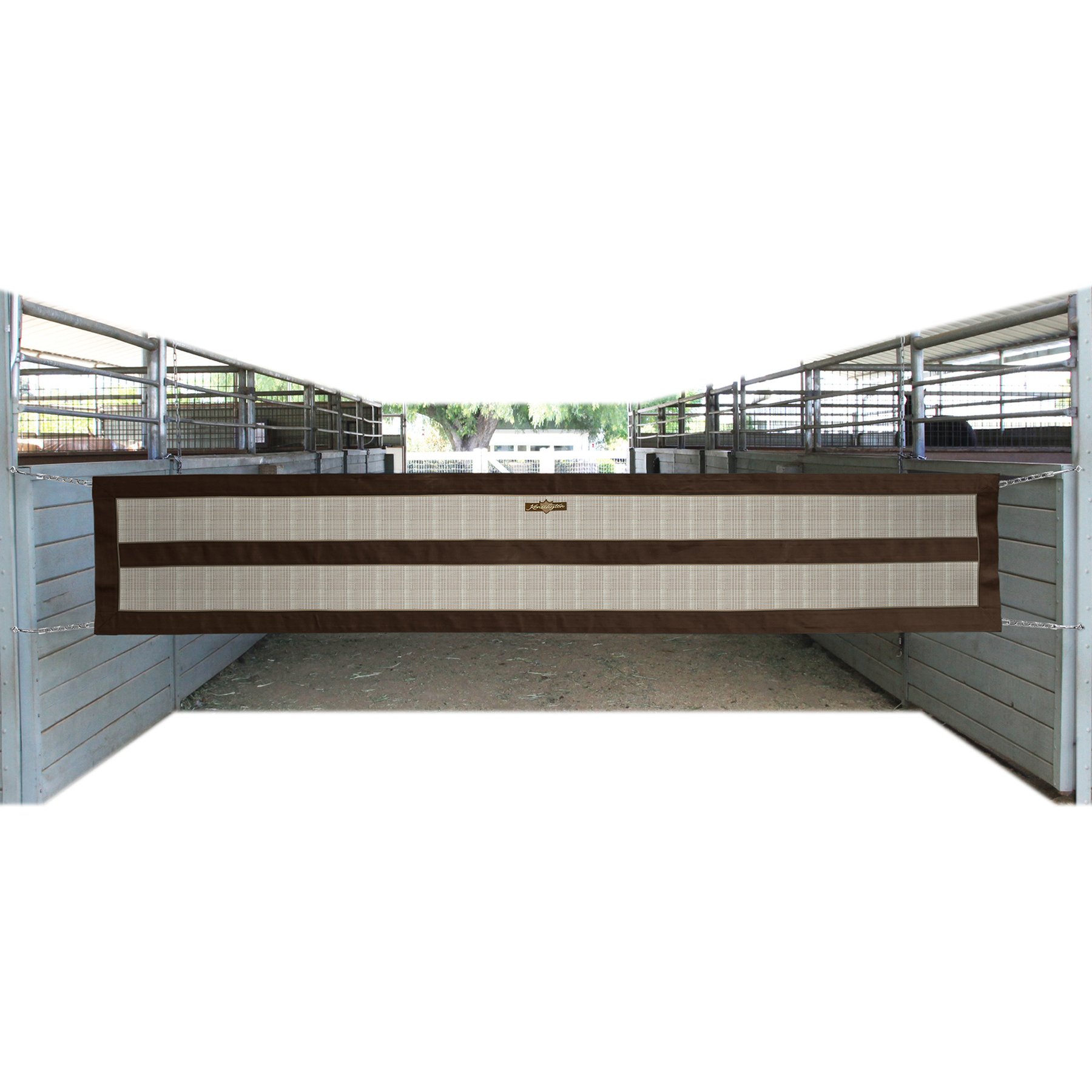 Kensington Protective Products Horse Stable Aisle Guard, 10-12 inch, Desert Sand