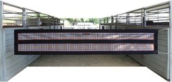 Kensington Protective Products Horse Stable Aisle Guard, 10-12 inch, Deluxe Black slide 1 of 7