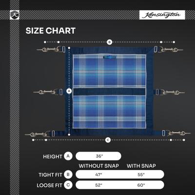 Show full view: Kensington Protective Products Stall with Hardware Horse Stall Door Guard, Lavender Mint slide 3 of 6