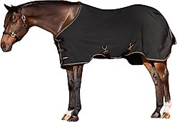 Kensington Protective Products Poly Cotton Horse Stable Sheet, Black, 78-in slide 1 of 6