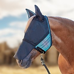 Kensington Protective Products UViator CatchMask with Ears & Nose Horse Fly Mask, Large, Atlantis slide 2 of 9