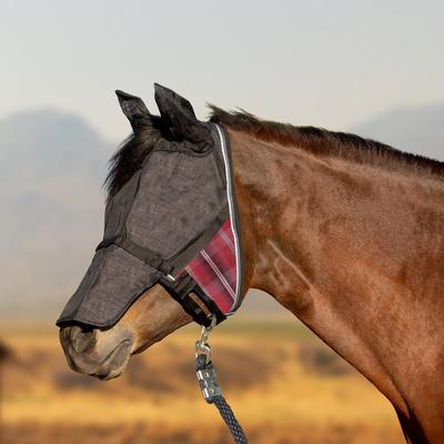 Show full view: Kensington Protective Products UViator CatchMask with Ears & Nose Horse Fly Mask, Medium, Merlot slide 2 of 10