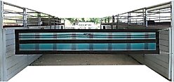Kensington Protective Products Horse Stable Aisle Guard, 10-12 inch, Atlantis