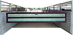 Kensington Protective Products Horse Stable Aisle Guard, 10-12 inch, Imperial Jade