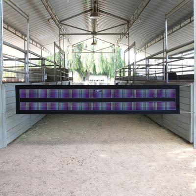 Show full view: Kensington Protective Products Horse Stable Aisle Guard, 10-12 inch, Lavender Mint slide 2 of 6