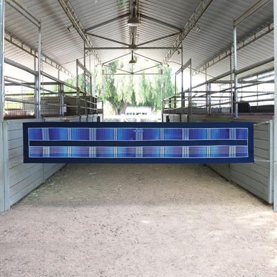 Show full view: Kensington Protective Products Horse Stable Aisle Guard, 10-12 inch, Kentucky Blue slide 2 of 6