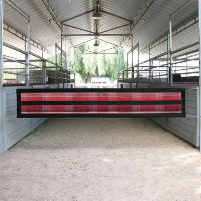 Show full view: Kensington Protective Products Horse Stable Aisle Guard, 10-12 inch, Merlot slide 2 of 6