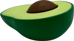 EVERFETCH Natural Rubber Avocado Pool Floatie Peanut Butter Scented Dog Chew Toy