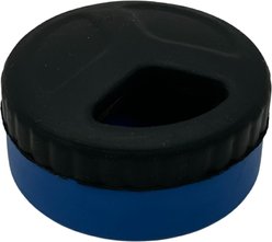 EVERFETCH Natural Rubber Hockey Disc Treat-Dispenser Beef Scented Dog Chew Toy