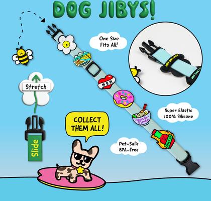 Show full view: Jiby Dog Crew Gingerbro Jiby Dog Charm Collar Accessory, Brown slide 7 of 7