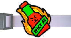 Jiby Dog Crew Spicy AF Jiby Dog Collar Accessory slide 1 of 6