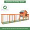 Show in main carousel: Yafylly Outdoor Wooden Chicken Coop with Perch, Natural, Natural, Large slide 4 of 7