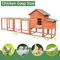 Show in main carousel: Yafylly Outdoor Wooden Chicken Coop with Perch, Natural, Natural, Large slide 2 of 7