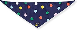 Kate Spade New York Dog Bandana, Watercolor Dot, Small
