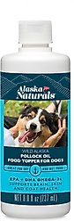 Alaska Naturals Wild Alaskan Pollock Oil Liquid Dog Supplement, 8-fl oz bottle slide 1 of 4