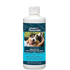 Alaska Naturals Wild Alaskan Pollock Oil Liquid Dog Supplement, 8-fl oz bottle