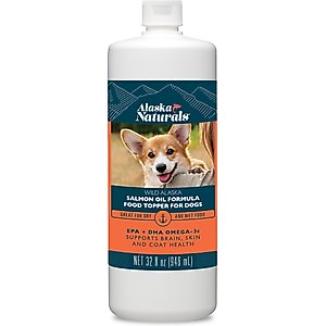 Alaska Naturals Wild Alaskan Salmon Oil Formula Dog Supplement, 32-fl oz bottle