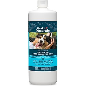Alaska Naturals Wild Alaskan Pollock Oil Liquid Dog Supplement, 32-fl oz bottle